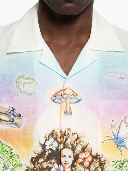 Camasi Casablanca Innersence Innocence Print Shirt MULTICOLOR Barbati (BM 19747307) 2