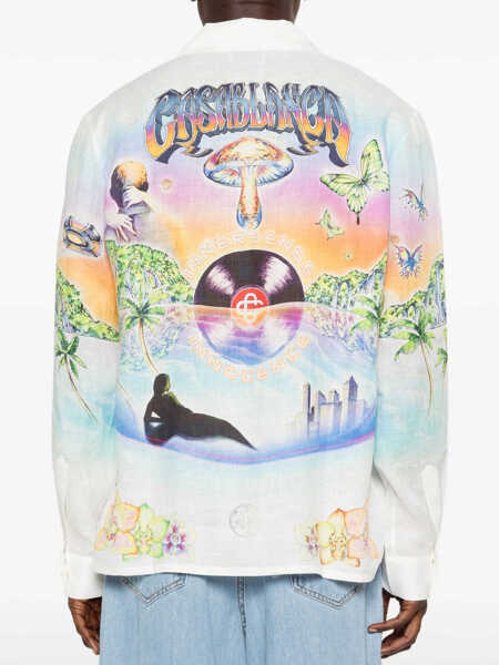 Camasi Casablanca Innersence Innocence Print Shirt MULTICOLOR Barbati (BM 19747307) 3