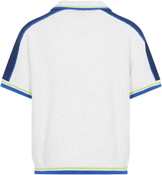 Camasi Casablanca Crochet Shirt WHITE Barbati (BM 19747322) 2