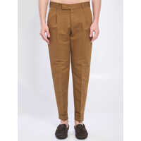 Pantaloni casual Rebel Pants In Linen And Cotton Barbati