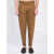 PT TORINO Rebel Pants In Linen And Cotton BROWN