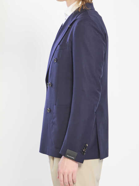 Jachete Tagliatore Super 110S Virgin Wool Jacket BLUE Barbati (BM 19747337) 3