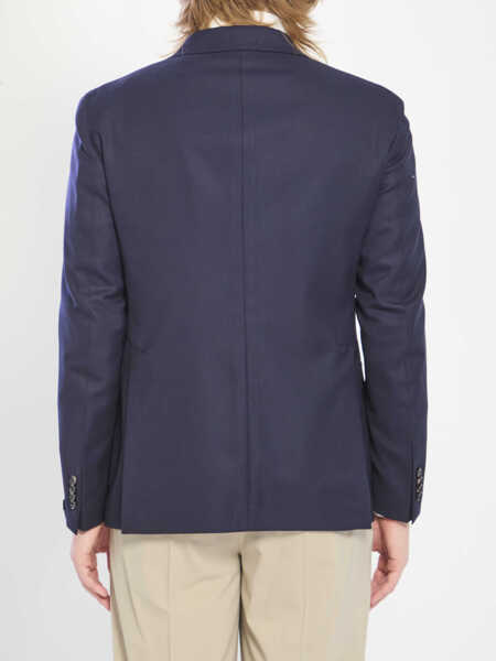 Jachete Tagliatore Super 110S Virgin Wool Jacket BLUE Barbati (BM 19747337) 4