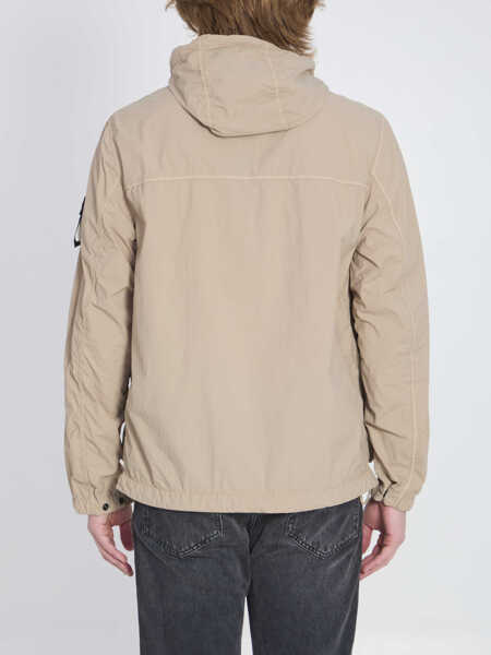 Bomber jacket Stone Island Sanded Nylon-Tc Jacket BEIGE Barbati (BM 19747346) 3