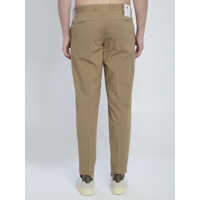 Pantaloni casual pentru Barbati - Pantaloni casual PT TORINO Rebel Stretch Cotton Pants BROWN Barbati (BM 19747355) - B-mall.ro