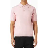 Tricouri Polo Wool-Blend Polo Shirt Barbati