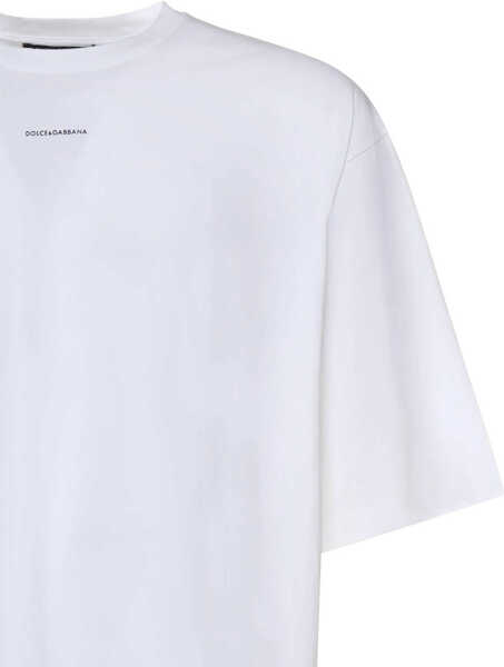 Tricouri Dolce & Gabbana Oversized Cotton T-Shirt WHITE Barbati (BM 19747388) 3