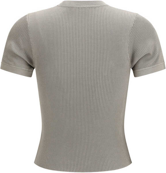 Tricouri Rier Short-sleeve ribbed T-shirt FOG KNIT Femei (BM 19747487) 2