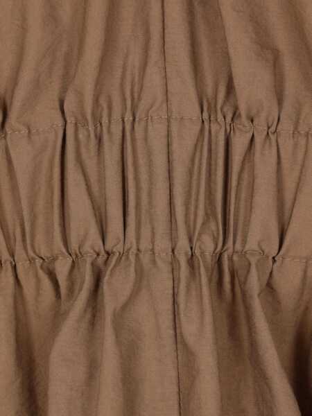 Rochii Brunello Cucinelli Cotton poplin Dress Precious Shoulder Detail DUNA Femei (BM 19747553) 3