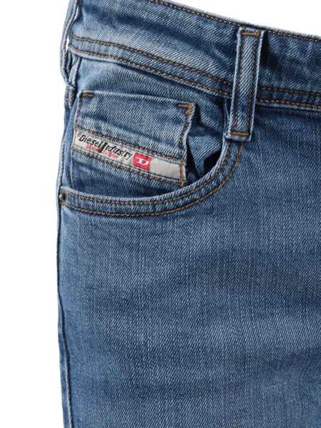 Blugi drepti Diesel 5 pockets Blue Femei (BM 19747659) 3