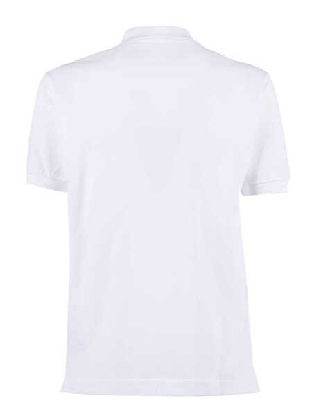 Tricouri Polo Lacoste BEST SHORT SLEEVE POLO White Barbati (BM 19747764) 2