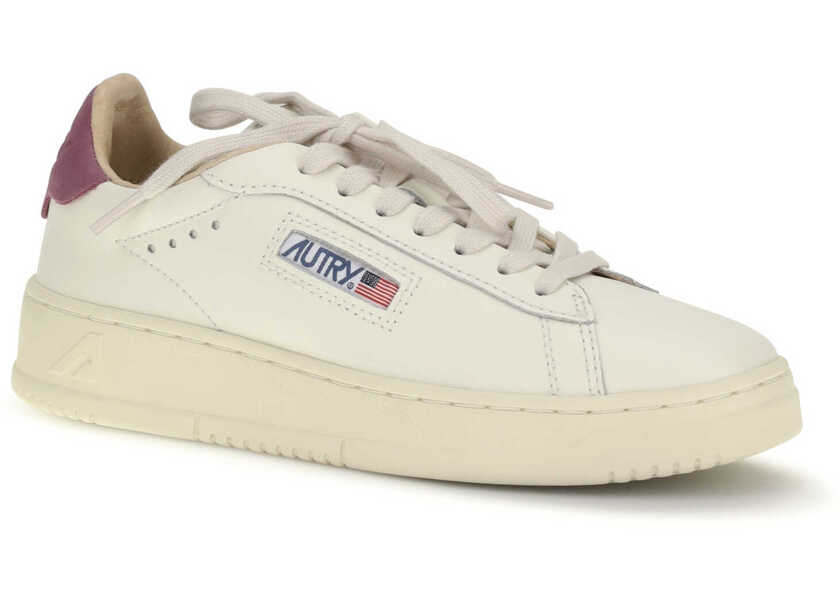 Sneakers AUTRY Dallas Low Sneakers LEATHER MARSHMALLOW/FIRENZE Femei (BM 19748000) 2