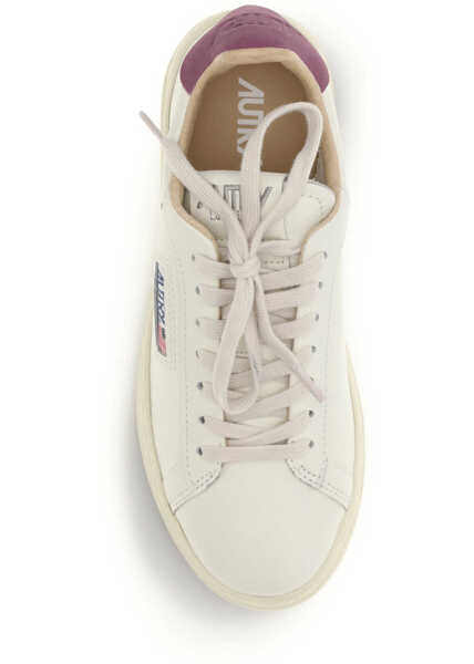 Sneakers AUTRY Dallas Low Sneakers LEATHER MARSHMALLOW/FIRENZE Femei (BM 19748000) 4