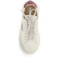 Sneakers AUTRY Dama - Sneakers AUTRY Dallas Low Sneakers LEATHER MARSHMALLOW/FIRENZE Femei (BM 19748000) - B-mall.ro