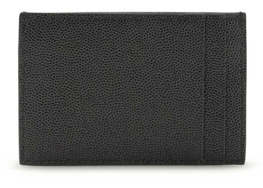 Portofele Saint Laurent Micro-grain leather Wallet BLACK Femei (BM 19748009) 2