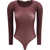Wolford Buenos Aires String Bodysuit WILD PLUM