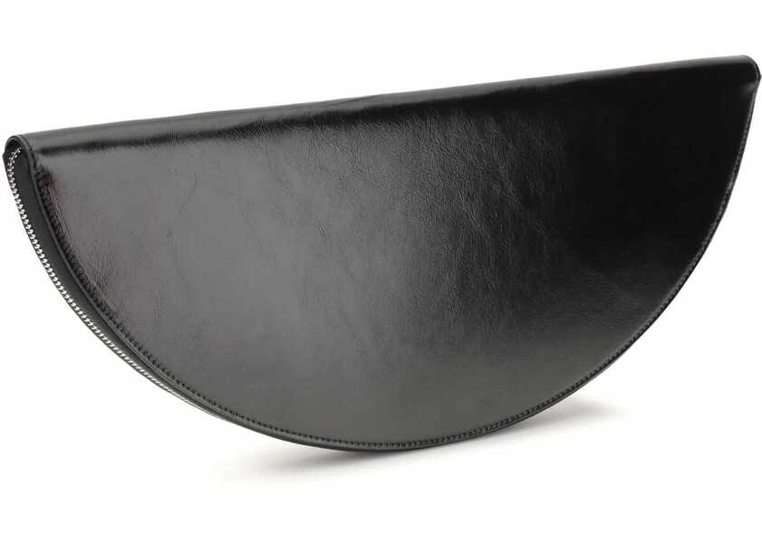 Genti plic Maison Margiela Halfmoon leather Clutch Bag BLACK Femei (BM 19748030) 3