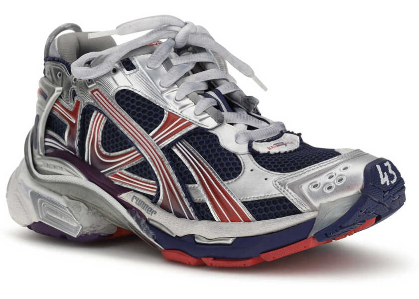 Sneakers Balenciaga Runner Sneakers NAVY / RED / GREY Barbati (BM 19748042) 2