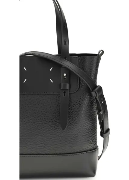 Genti de umar Maison Margiela Vertical mini Tote Bag BLACK/BLACK Femei (BM 19748072) 4