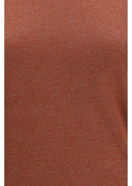 Topuri Brunello Cucinelli Sparkling knit Tank Top FIRE BRICK Femei (BM 19748078) 3