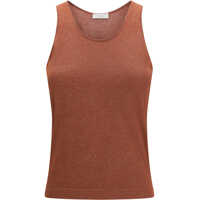 Topuri Sparkling knit Tank Top Femei