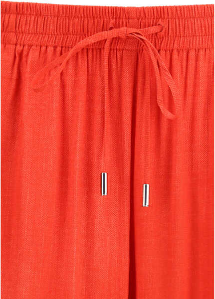 Pantaloni casual Ermanno Scervino Viscose Trousers ST.DENIM ROSSA Femei (BM 19748084) 3