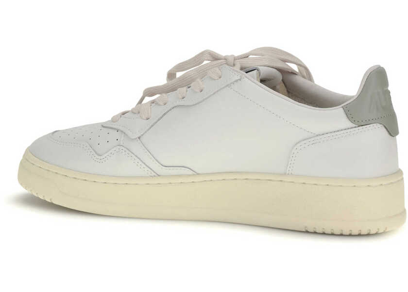 Sneakers AUTRY MEDALIST LOW MAN LEATHER/LEATHER WHITE/SEA GRASS Barbati (BM 19748090) 3