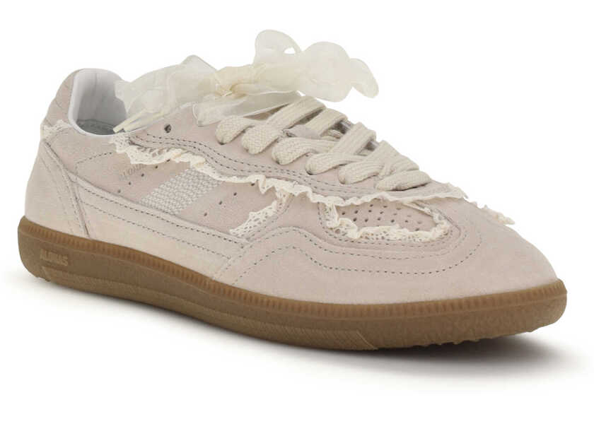Sneakers Alohas Leather Sneakers CROCHET-CREAM Femei (BM 19748099) 2