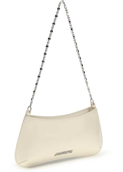 Genti de umar JACQUEMUS Bisou Chaine small Shoulder Bag LIGHT IVORY Femei (BM 19748102) 2