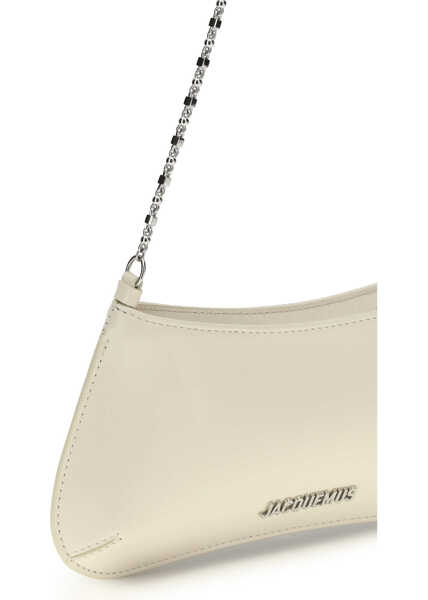 Genti de umar JACQUEMUS Bisou Chaine small Shoulder Bag LIGHT IVORY Femei (BM 19748102) 4