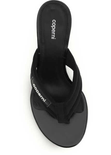 Sandale COPERNI Lift flip-flop Sandals BLACK Femei (BM 19748105) 4