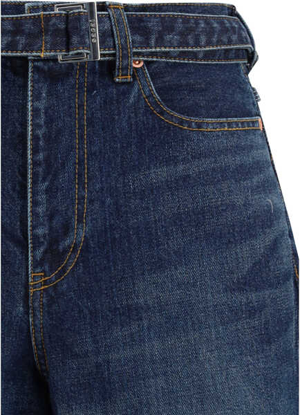 Blugi Sacai Denim Trousers BLUE Femei (BM 19748123) 3