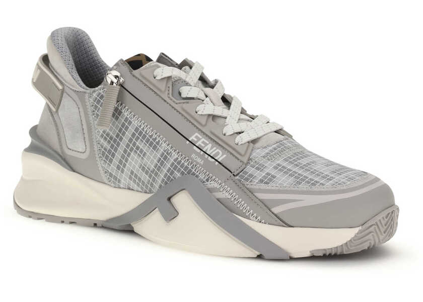 Sneakers Fendi Flow Sneakers GRAYSTONELEP GHIAC Barbati (BM 19748138) 2