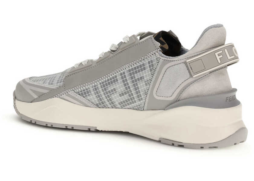 Sneakers Fendi Flow Sneakers GRAYSTONELEP GHIAC Barbati (BM 19748138) 3