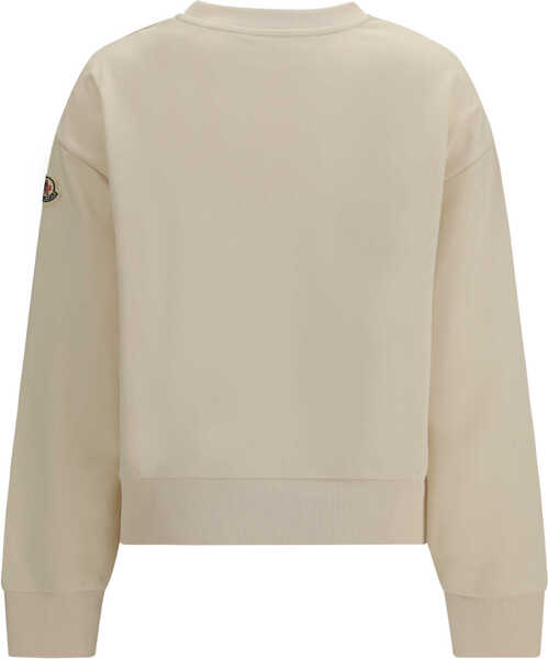 Bluze de trening Moncler Cotton Sweatshirt NATURAL Femei (BM 19748159) 2