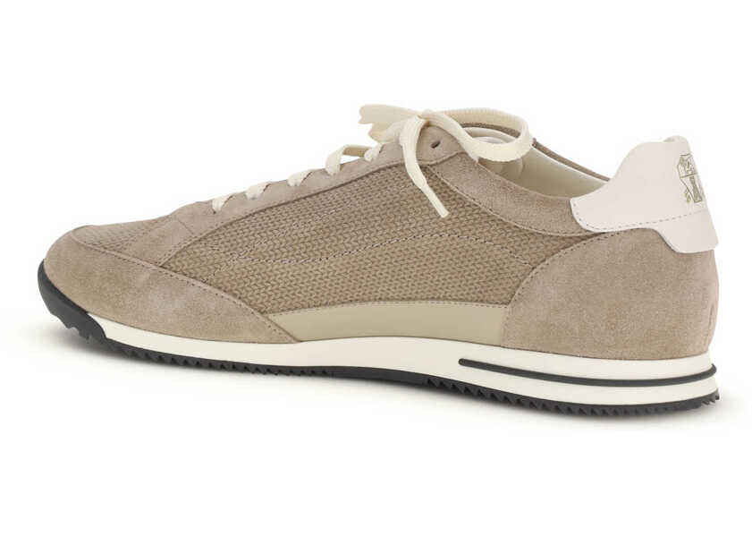 Sneakers Brunello Cucinelli Suede Sneakers KOALAKOALAPANAMAALPACA Barbati (BM 19748183) 3
