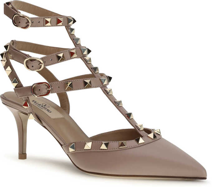 Sandale Valentino Garavani Rockstud Pump POUDRE Femei (BM 19748195) 2