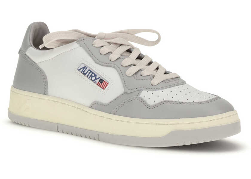 Sneakers AUTRY MEDALIST LOW MAN LEATHER/LEATHER WHITE/VAPOR Barbati (BM 19748222) 2