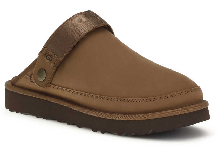 Sandale UGG Goldencoast II Nubuck Mules DARK CHESTNUT Barbati (BM 19748231) 2
