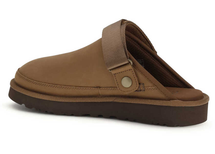 Sandale UGG Goldencoast II Nubuck Mules DARK CHESTNUT Barbati (BM 19748231) 3