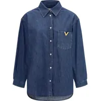 Camasi de blugi Solid chambray denim Shirt Femei