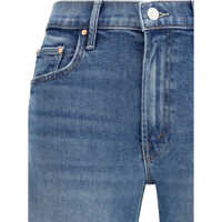 Blugi Dama - Blugi MOTHER DENIM Mid Rise Lasso Sneak Jeans GET 2 BIRD STONED Femei (BM 19748291) - B-mall.ro