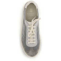 Sneakers Brunello Cucinelli pentru Barbati - Sneakers Brunello Cucinelli Cotton knit and leather Sneakers COKENEBBIAGRIGIO CHIAROPANAMA Barbati (BM 19748297) - B-mall.ro