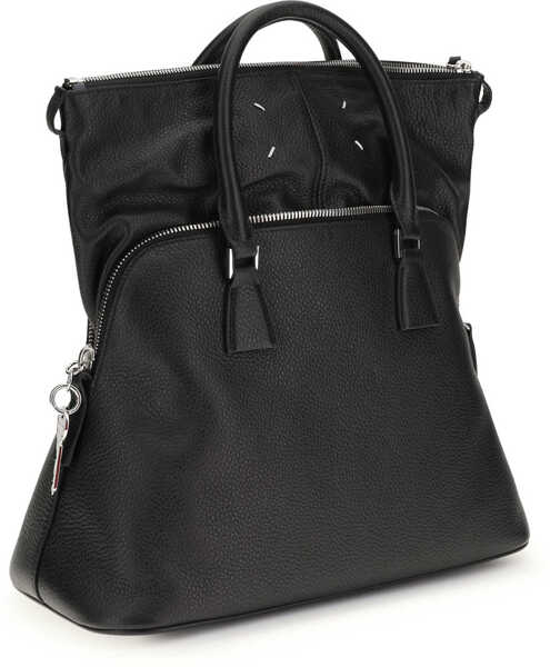 Genti de mana Maison Margiela 5AC Soft Media Handbag BLACK Femei (BM 19748300) 3