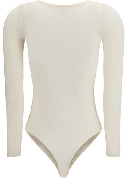 Body-uri Wolford Buenos Aires String Bodysuit BUTTERCREAM Femei (BM 19748303) 2