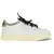 AUTRY Medalist Low leather Sneakers LEATHER/SWOLL WHITE/LEAOPARD