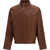Brunello Cucinelli Leather bomber Jacket BRUCIATO