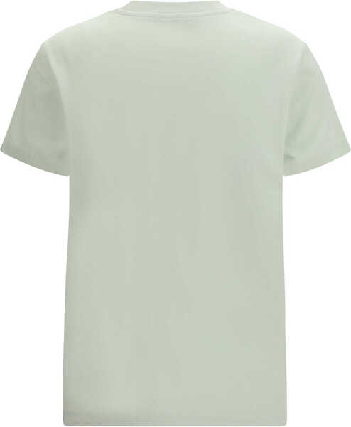 Tricouri Moncler Cotton T-shirt LIGHT GREEN Femei (BM 19748342) 2