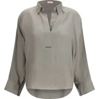 Bluze V-neck Blouse Femei