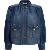 Jachete Gathered high-neck Jacket Femei